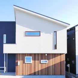 グリーンスタイル 新潟市 建築実例 寝室 インテリア デザイン 外観