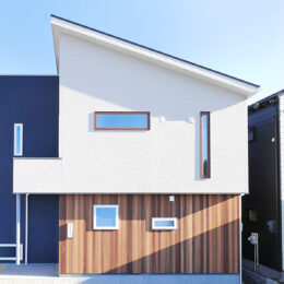 グリーンスタイル 新潟市 建築実例 吹き抜け インテリア デザイン 外観