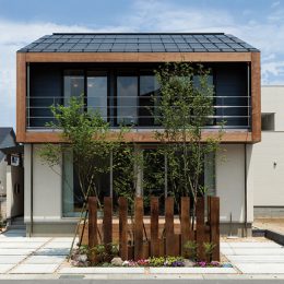 グリーンスタイル 新潟市 建築実例 パッシブハウス 高気密 高断熱 住宅 外観