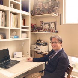 書斎にて