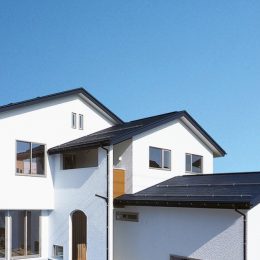 グリーンスタイルの２世帯住宅。玄関から水廻りまで全てを分けたタイプのお家。でもね、やっぱり、一緒なところってあるんです。