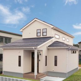 グリーンスタイルの完成見学会です。見附市にて。ピットリビングとスキップフロアのお家。是非ご覧ください。