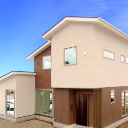 平屋思考の家づくり外観