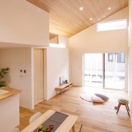 平屋の家づくり空間美、重厚感 完成見学会開催