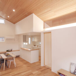 グリーンスタイル 新潟市 建築実例 平屋 インテリア デザイン リビング 和モダン