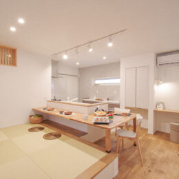 グリーンスタイル 燕市 建築実例 デザイン インテリア ナチュラルモダン リビング