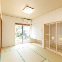 グリーンスタイル 新潟市 建築実例 平屋 インテリア デザイン 和室