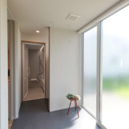 グリーンスタイル 長岡市 建築実例 デザイン住宅 ランドリールーム
