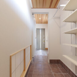 グリーンスタイル 長岡市 建築実例 土間