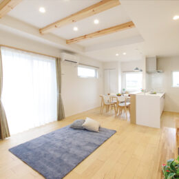 グリーンスタイル 長岡市 建築実例 リビング