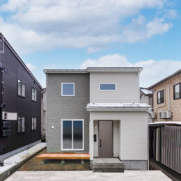 グリーンスタイル 長岡市 新潟市 建築実例 見学会 外観