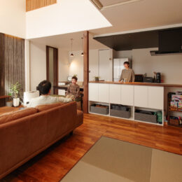 グリーンスタイル 新潟市 長岡市 見学会 建築実例 平屋 インテリア デザイン リビング