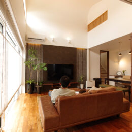 グリーンスタイル 新潟市 長岡市 見学会 建築実例 平屋 インテリア デザイン リビング