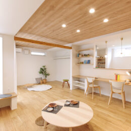 グリーンスタイル 長岡市 新潟市 建築実例 見学会 リビング