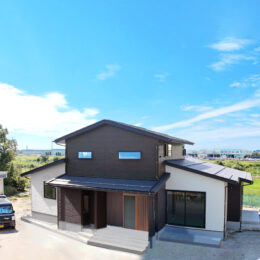 グリーンタイル 長岡 市 新潟市 建築実例 見学会 リビング テラス 庭 外構