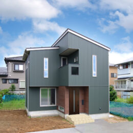 グリーンタイル 長岡 市 新潟市 建築実例 見学会 リビング テラス 庭 外構