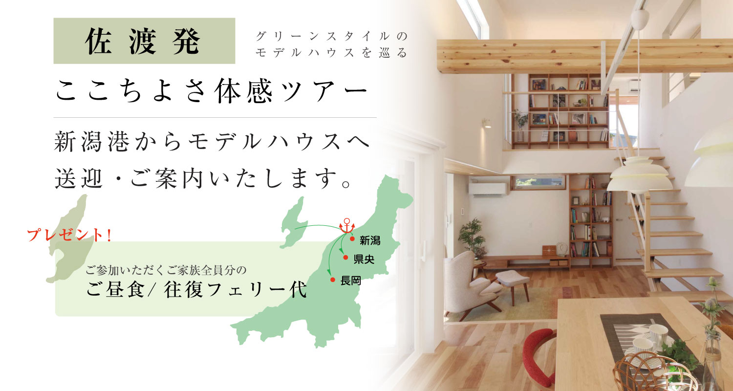グリーンスタイル 長岡市 新潟市 建築実例 見学会 リビング