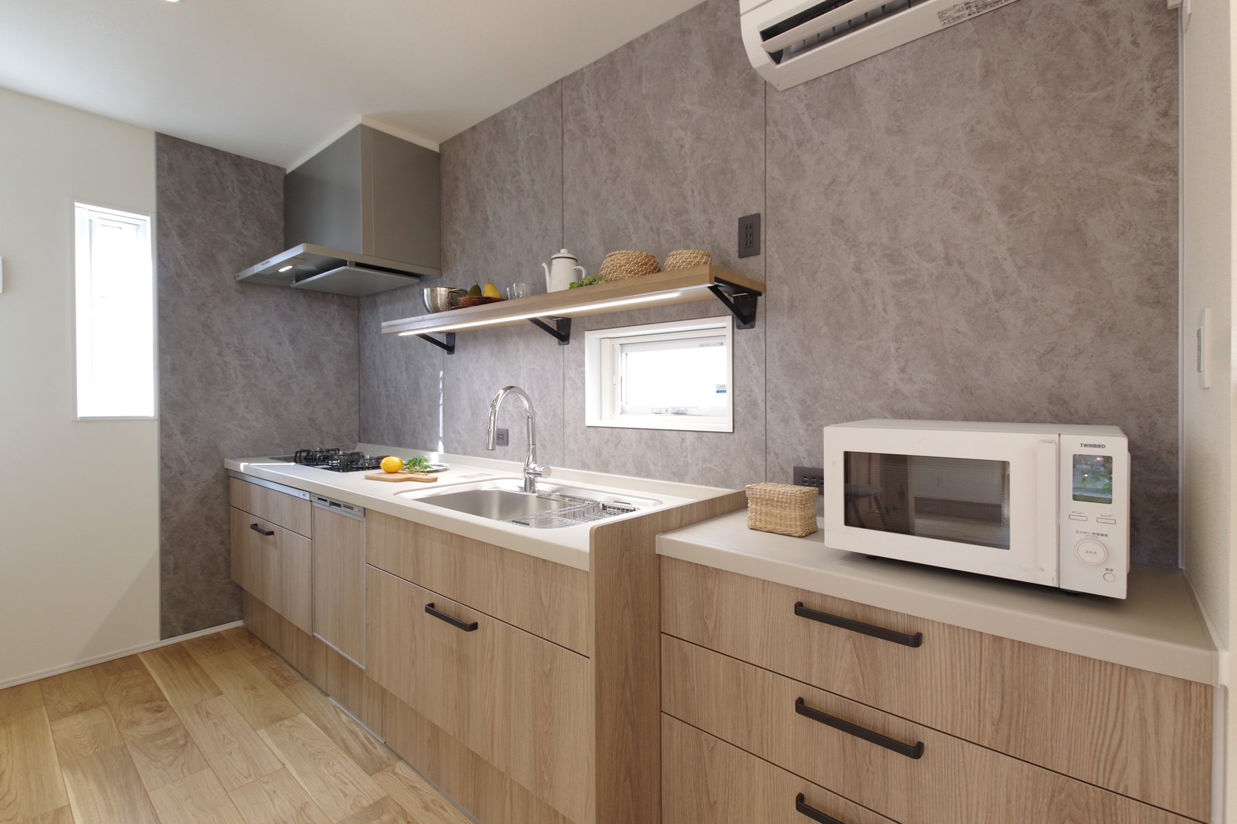 薪ストーブ 土間リビング キッチン