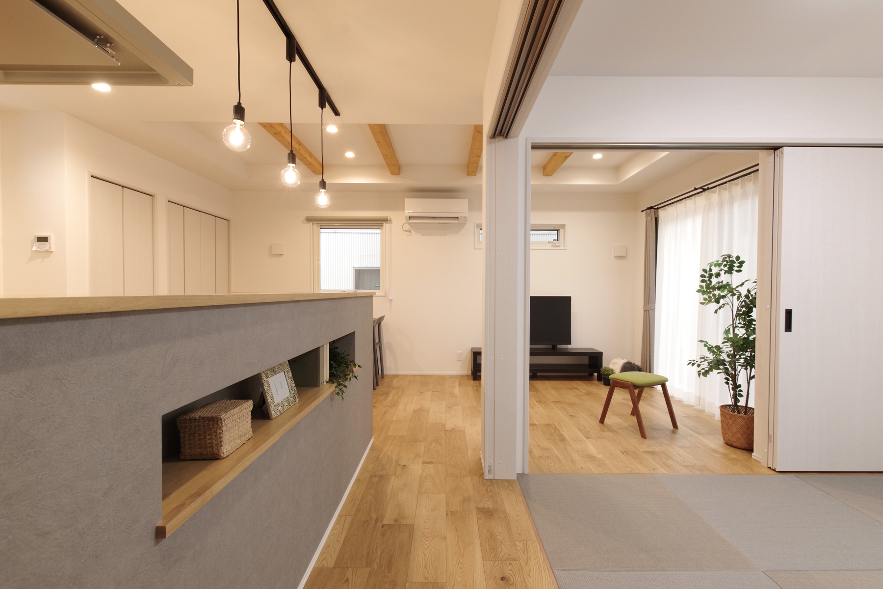 LDK フローリング 畳 リビング