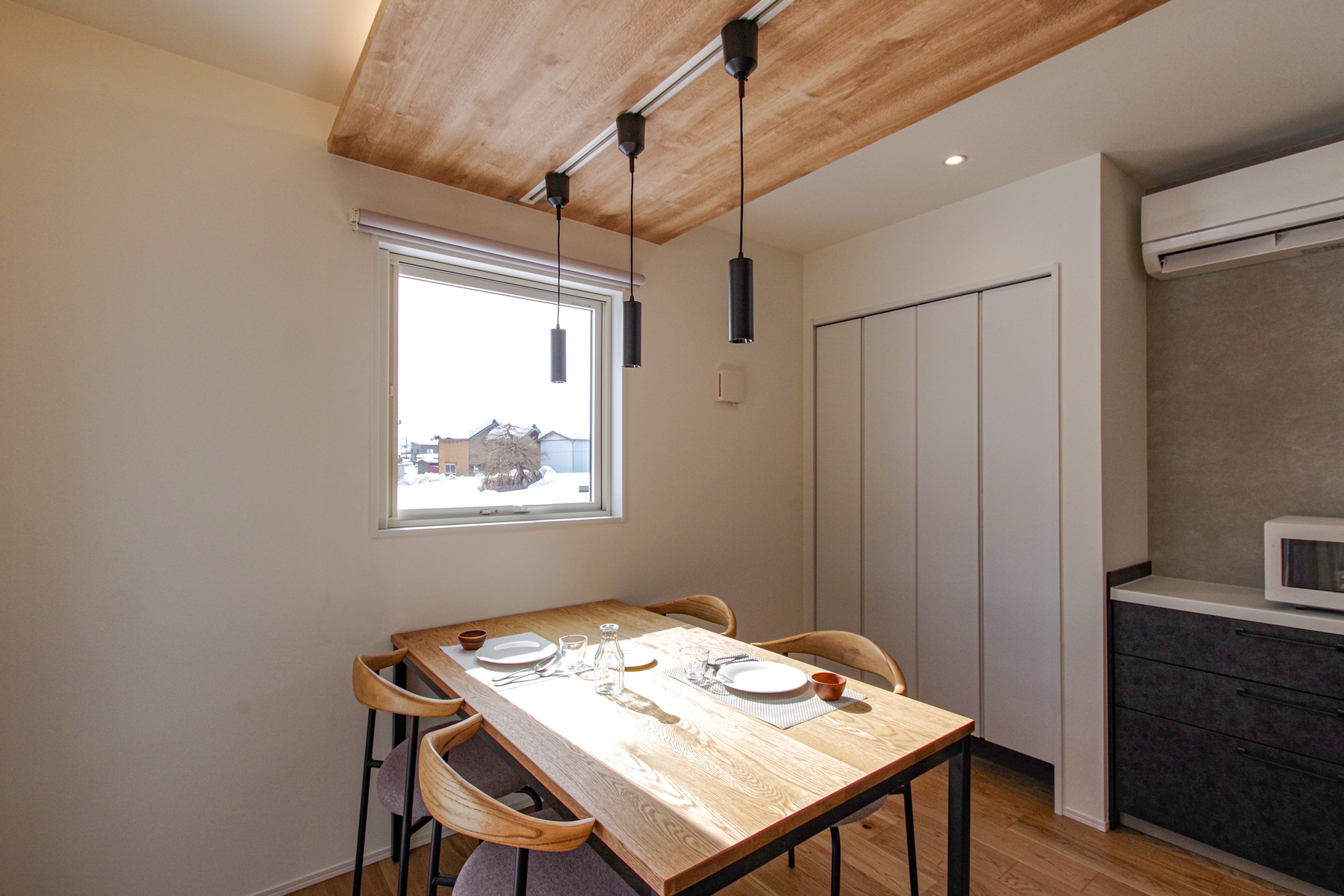 グリーンスタイル 長岡市 新潟市 建築実例 見学会  ダイニング ダイニングテーブル