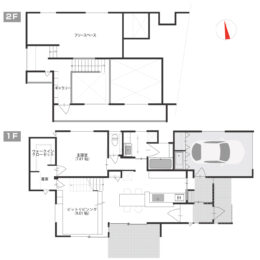 間取り図 平面図 モデルハウス