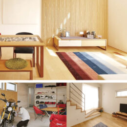 建築地限定価格で建てる性能とデザインの理想の家-吹抜リビング